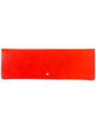 Rick Owens Long Flap Clutch, Women's, Red, Horse Leather
