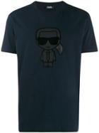 Karl Lagerfeld Ikonik Print T-shirt - Blue