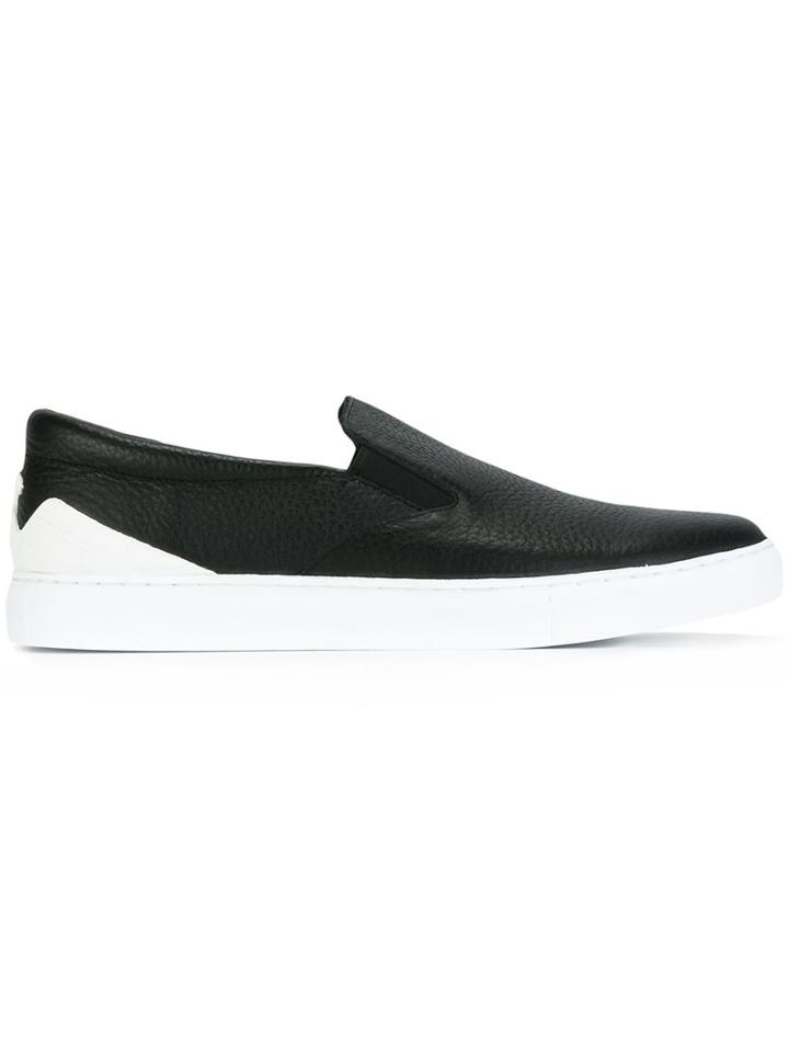 Emporio Armani Contrast Ankle Slip On Sneakers