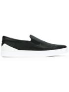 Emporio Armani Contrast Ankle Slip On Sneakers