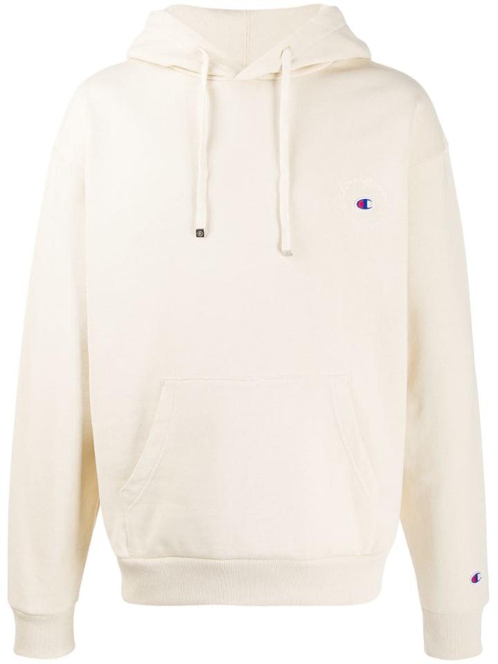 Champion X Clothsurgeon Logo Hoodie - Neutrals
