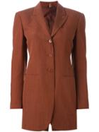 Romeo Gigli Vintage Oversize Suit Jacket - Red