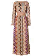 Missoni Glitter Patterned Knit Dress - Multicolour