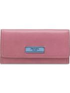 Prada Etiquette Wallet - Pink & Purple