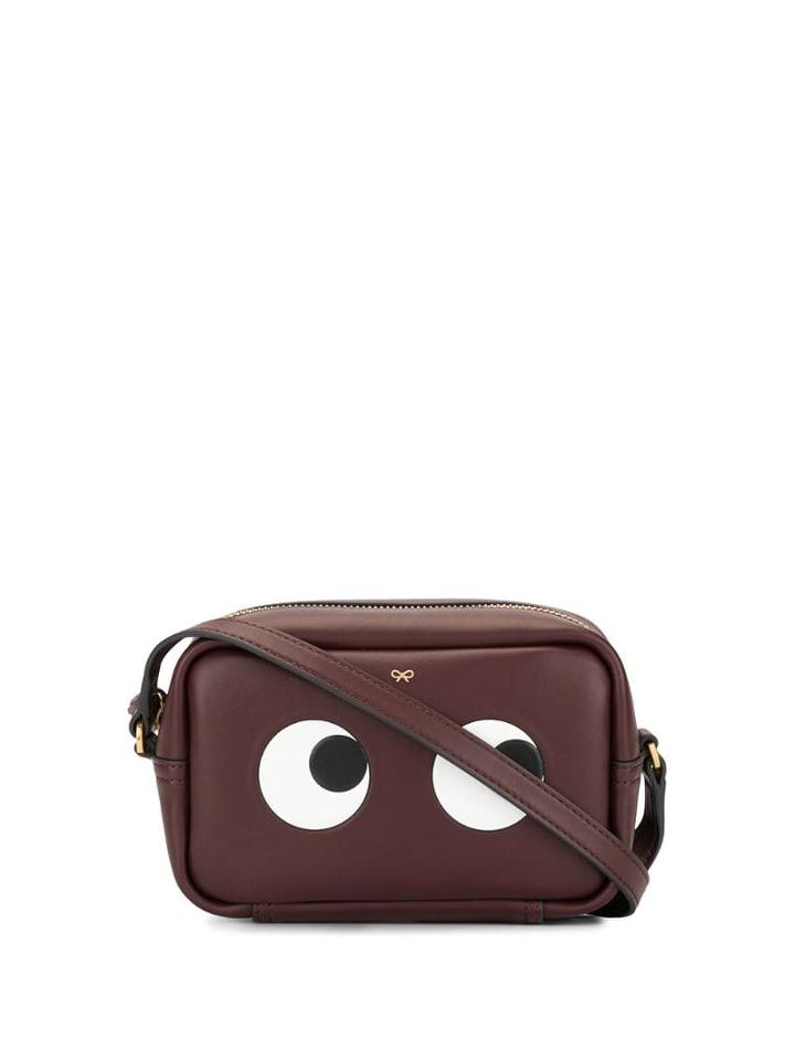 Anya Hindmarch Eyes Crossbody Bag - Red