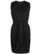 Rick Owens Belted Dress - Black