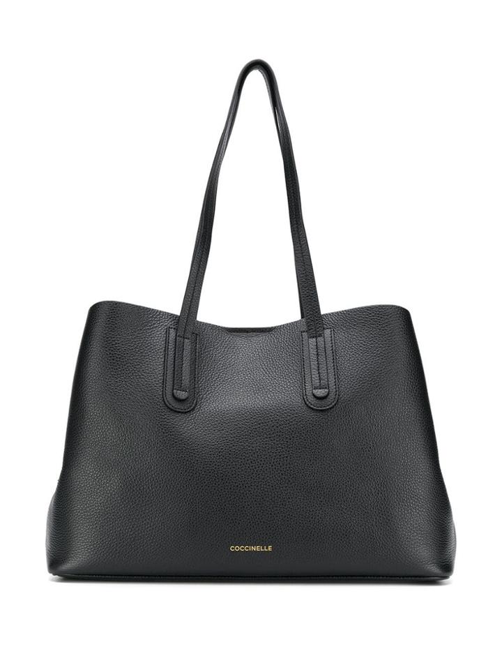 Coccinelle Top-handle Tote Bag - Black