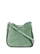 Salvatore Ferragamo Reverse Hobo Shoulder Bag - Green