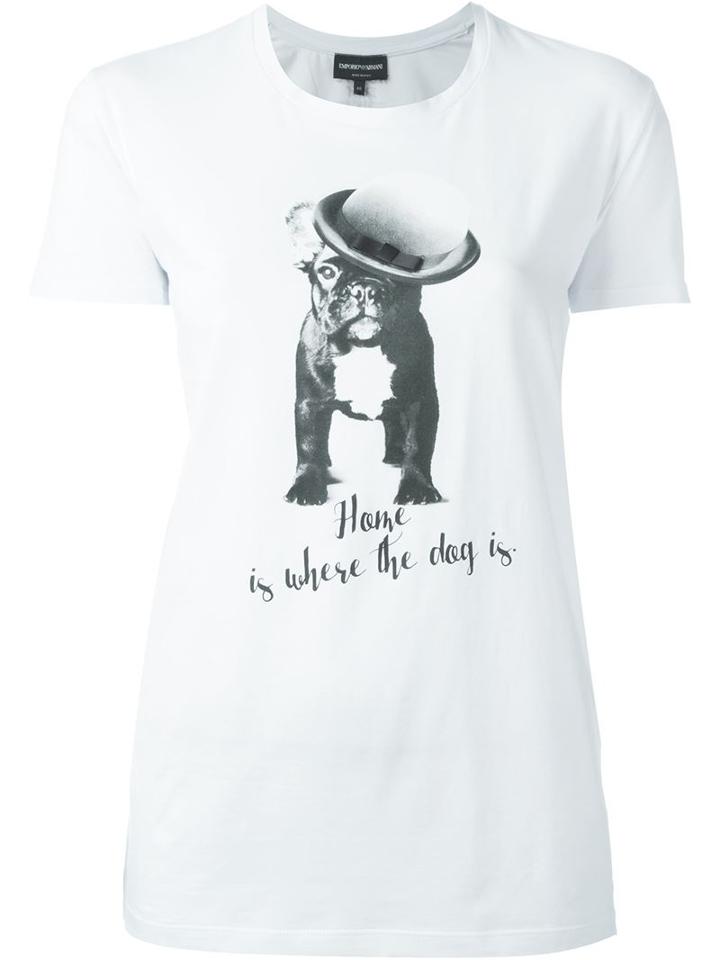 Emporio Armani Dog Print T-shirt