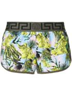 Versace Greek Key Shorts - Multicolour