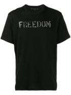 John Varvatos Star Usa Printed Freedom T-shirt - Black