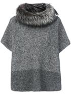 Fabiana Filippi Oversize Ombre Jumper - Grey