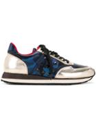 Guild Prime Stud Detail Camouflage Sneakers - Blue