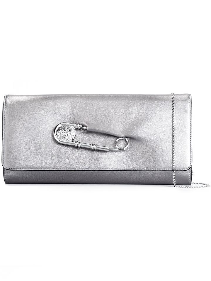 Versus Clip Detail Crossbody Bag