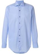 Finamore 1925 Napoli Printed Shirt - Blue