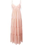 Lemlem Nefasi Tiered Maxi Dress - Pink