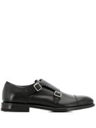 Henderson Baracco Double Buckle Shoes - Black