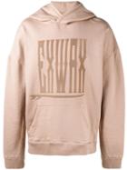 Ex Infinitas - Exwax Print Hoodie - Men - Cotton - M, Nude/neutrals, Cotton