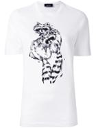 Printed T-shirt - Women - Cotton - M, White, Cotton, Dsquared2