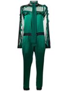 Sacai Dot Print Jumpsuit - Green