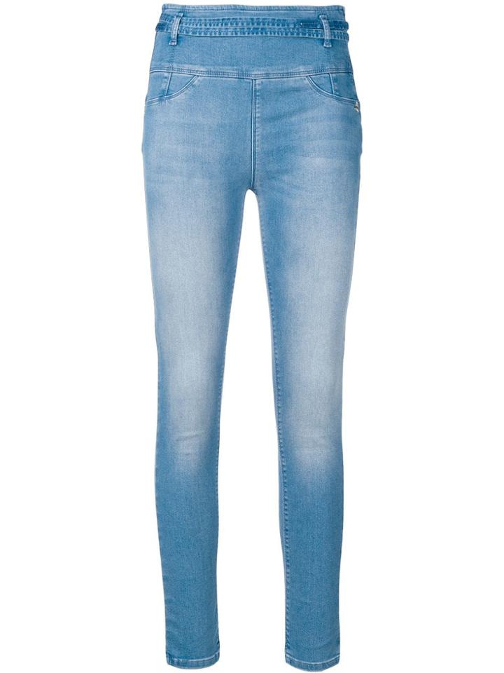 Patrizia Pepe Skinny Jeggings - Blue