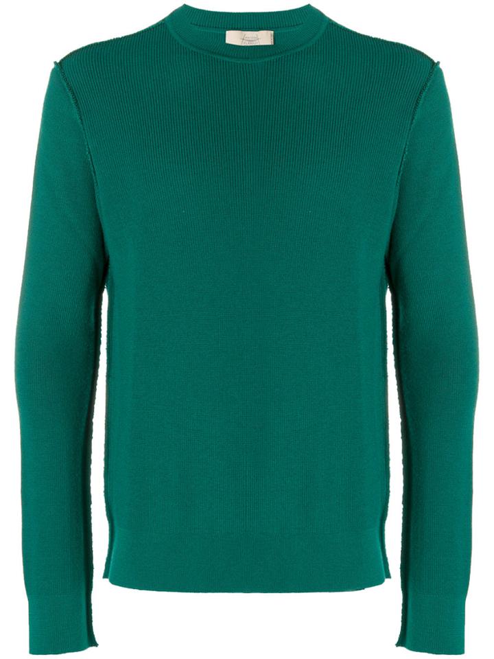 Maison Flaneur Crew Neck Sweater - Green