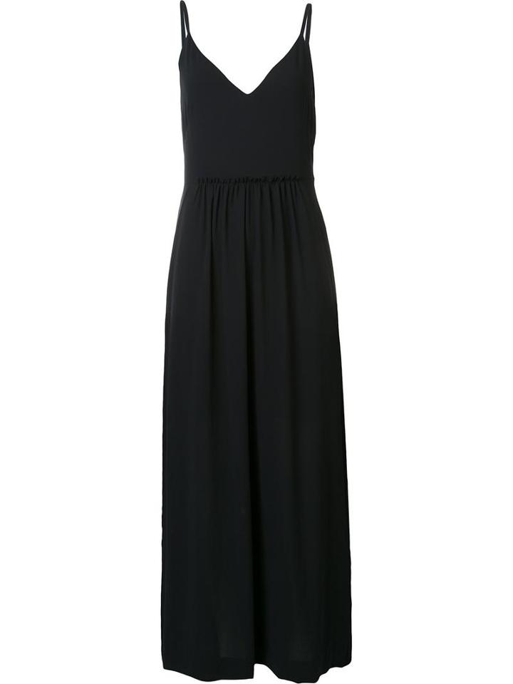 Malia Mills Strappy Maxi Dress, Women's, Size: 4, Black, Polyester