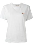 Maison Kitsuné - Fox Logo T-shirt - Women - Cotton - Xs, Blue, Cotton