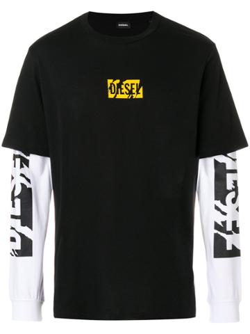 Diesel T-shoot-sa T-shirt - Black