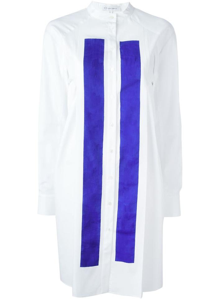 Io Ivana Omazic Double Stripe Shirt Dress