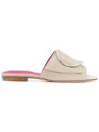 Oscar Tiye Sade Sandals - Nude & Neutrals