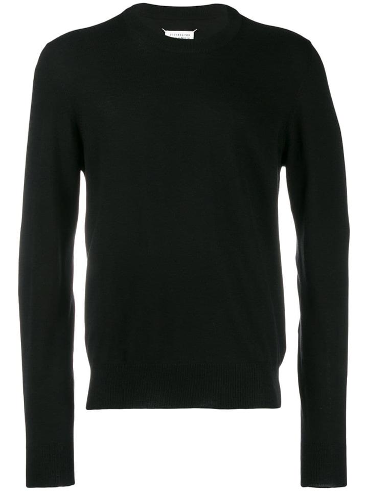 Maison Margiela Long Sleeve Jumper - Black