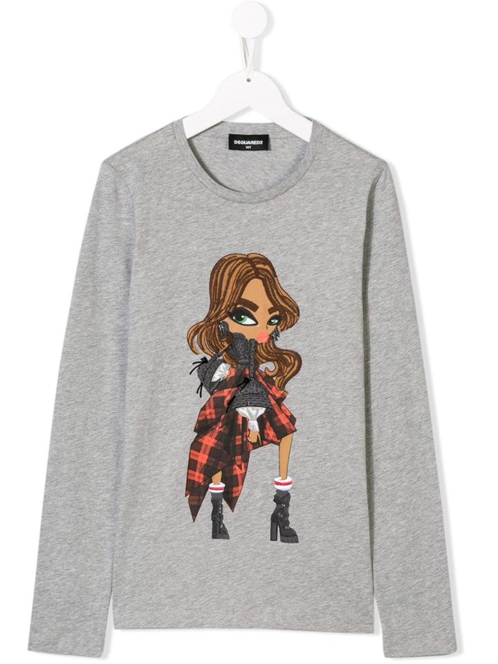 Dsquared2 Kids Dsquared2 Kids Dq02y1d00mp Dq911 - Grey