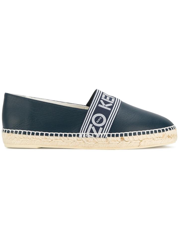 Kenzo Logo Espadrilles - Blue