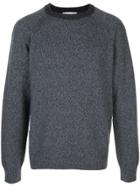 Officine Generale Long-sleeve Fitted Jumper - Grey