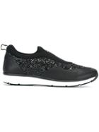 Hogan Glitter Effect Slip-on Sneakers