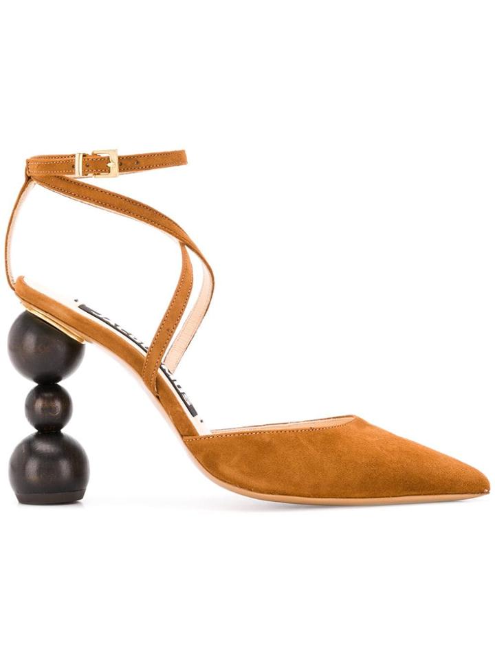 Jacquemus Les Chaussures Camil Pumps - Brown