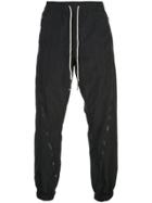 Mostly Heard Rarely Seen Zipped Down Joggers - Black