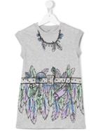 Stella Mccartney Kids Joni Beachcomber Dress, Girl's, Size: 6 Yrs, Grey