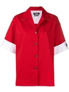 Calvin Klein Logo Sleeve Shirt - Red