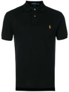 Polo Ralph Lauren - Logo Embroidered Polo Shirt - Men - Cotton - M, Black, Cotton