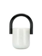 Cult Gaia Olivia Bucket Bag - White