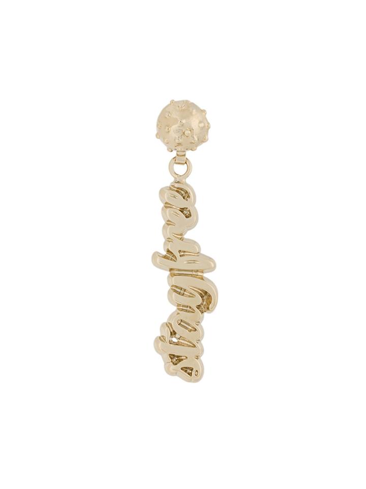 Red Valentino Stay Free Shaped Earrings - Metallic