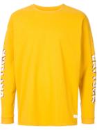 Stampd Daytona Printed Sweatshirt - Yellow & Orange