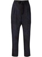 Raquel Allegra Printed Cropped Trousers