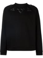 Emporio Armani Geometric Patch Detailing Sweatshirt