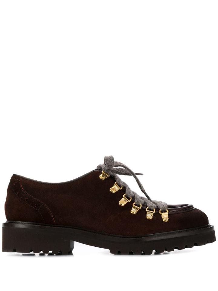 Doucal's Rome Lace-up Shoes - Brown