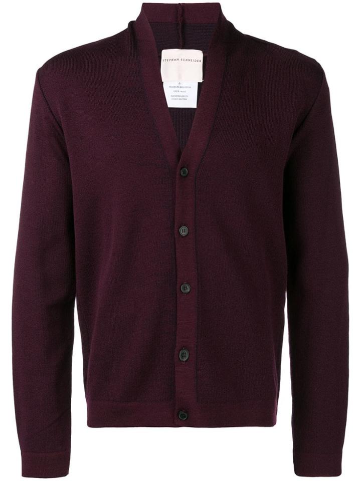 Stephan Schneider Bald Buttoned Cardigan - Red