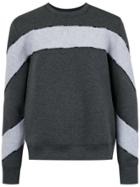 À La Garçonne Foam Panelled Sweater - Grey