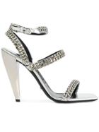 Tom Ford Sandals With Chain Straps - Metallic